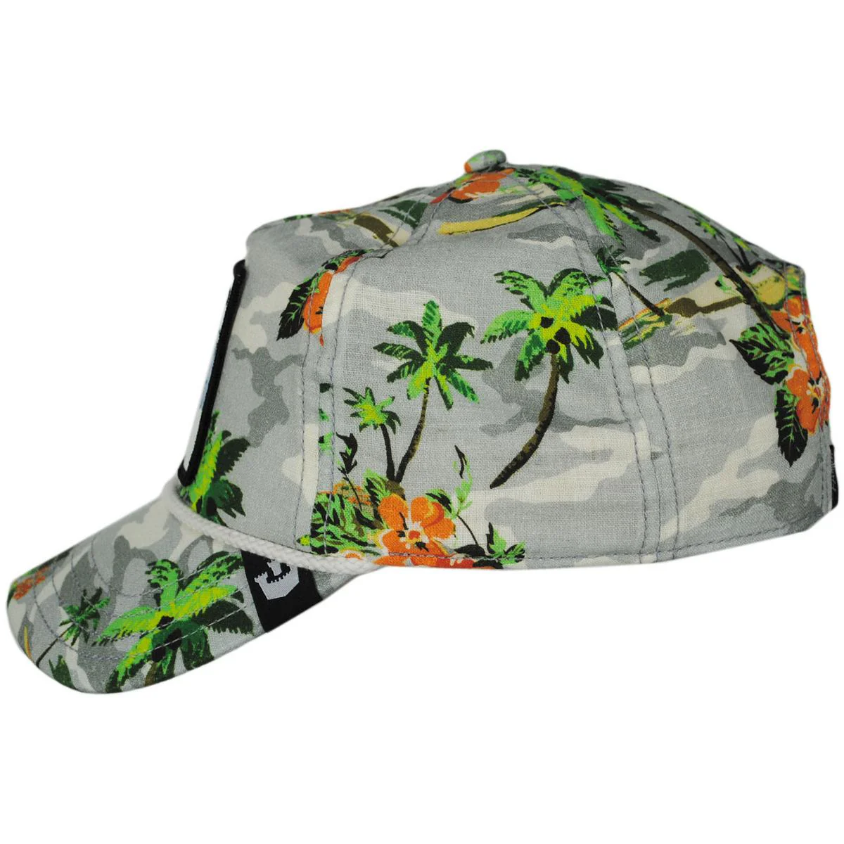 Hammered Shark Snapback Baseball Cap - Image 3