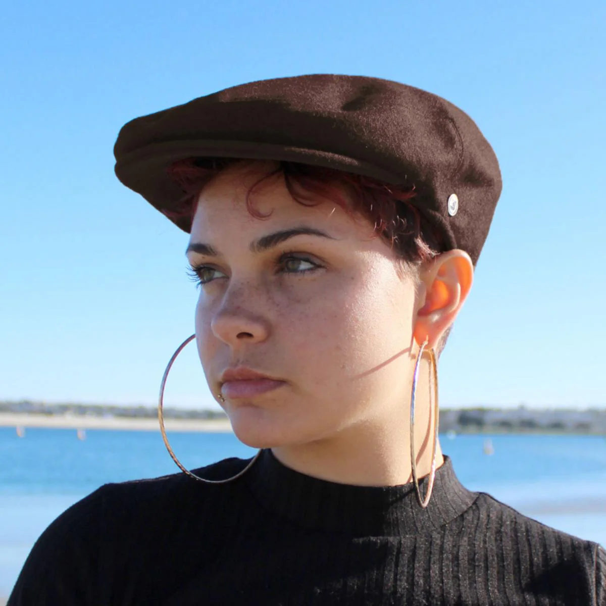 Harlem Wool Blend Ivy Cap - Image 2