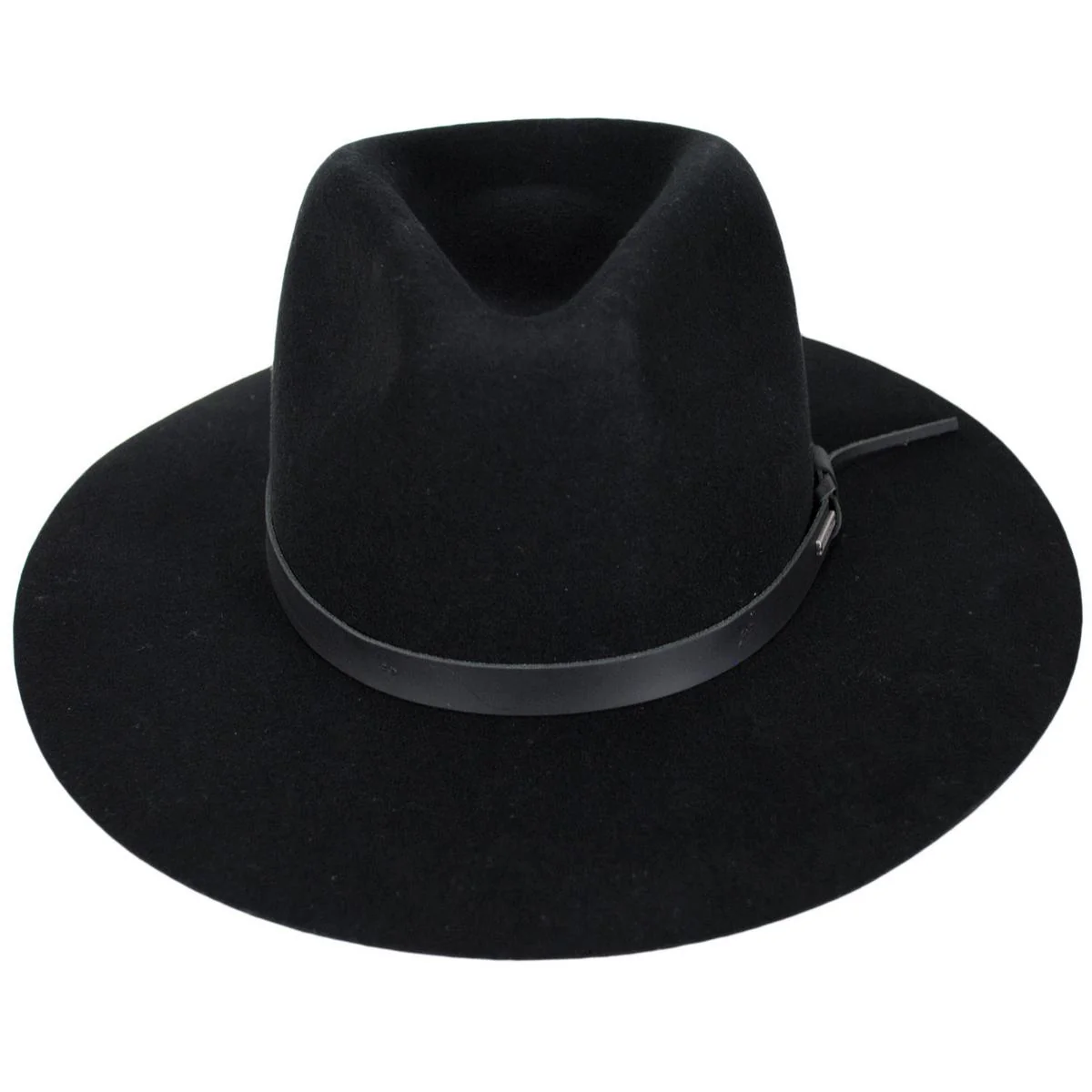 Hawkins Weather Guard Wool Felt Western Hat - Black - Image 3