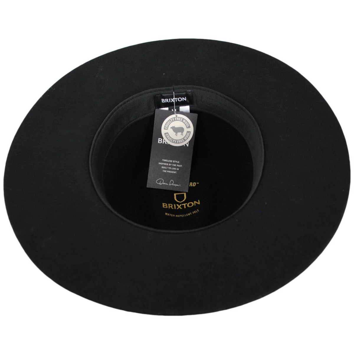 Hawkins Weather Guard Wool Felt Western Hat - Black - Image 5