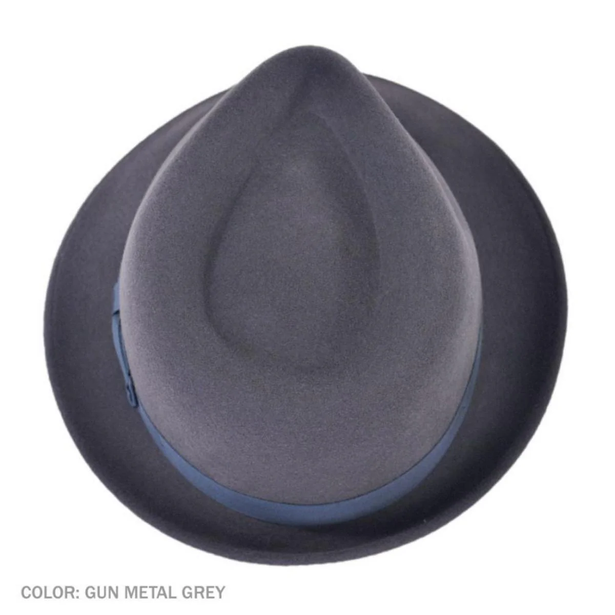 Heritage Collection 2000s Wool Felt Trilby Fedora Hat - Image 4