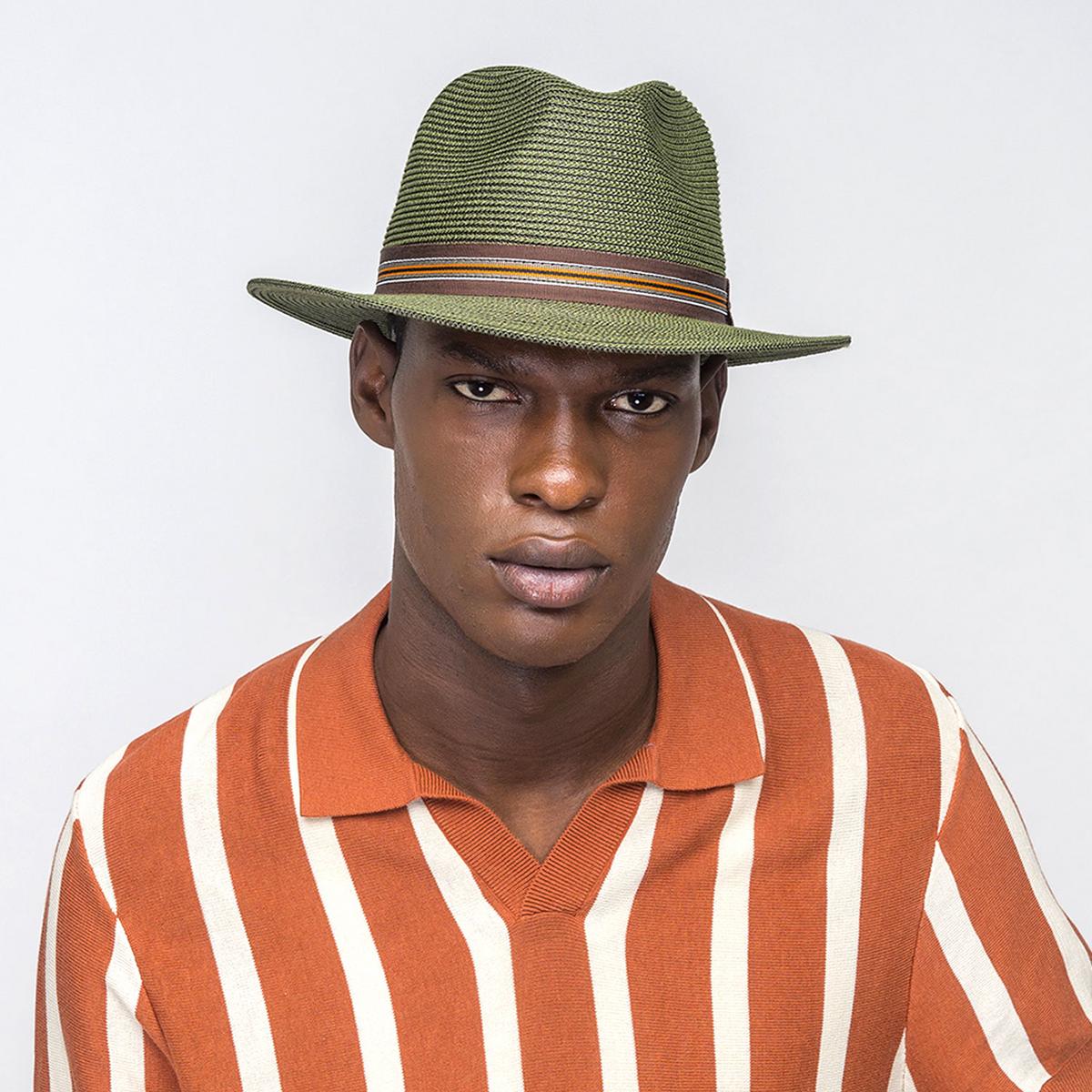 Hester Toyo Straw Blend Fedora Hat - Image 10