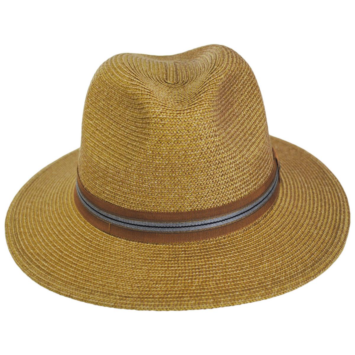 Hester Toyo Straw Blend Fedora Hat - Image 16