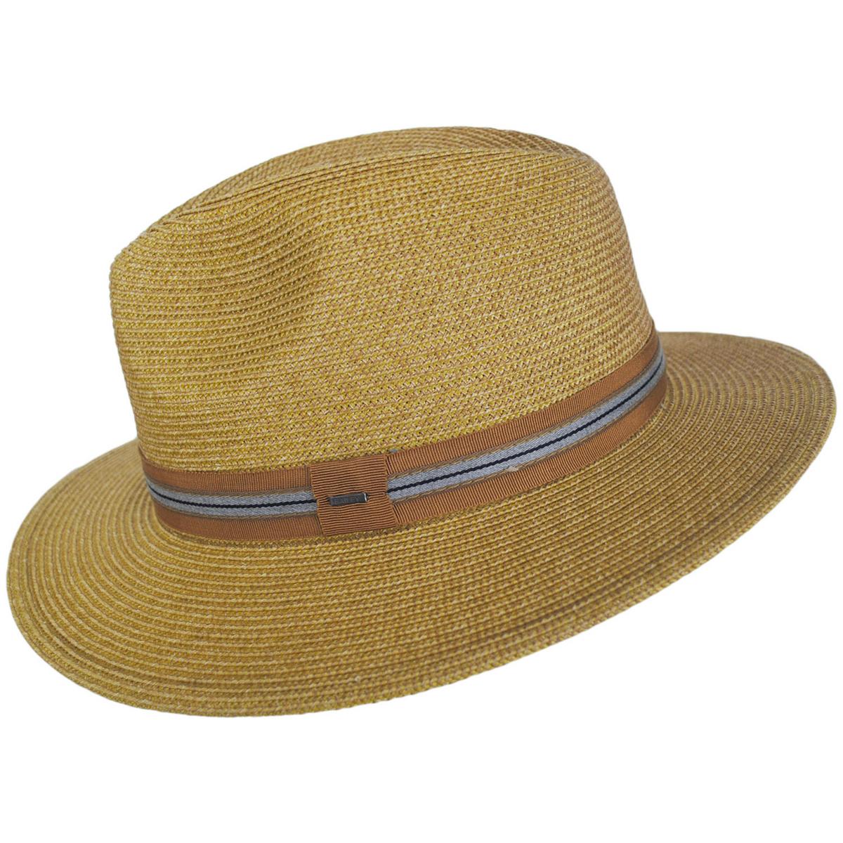Hester Toyo Straw Blend Fedora Hat - Image 17