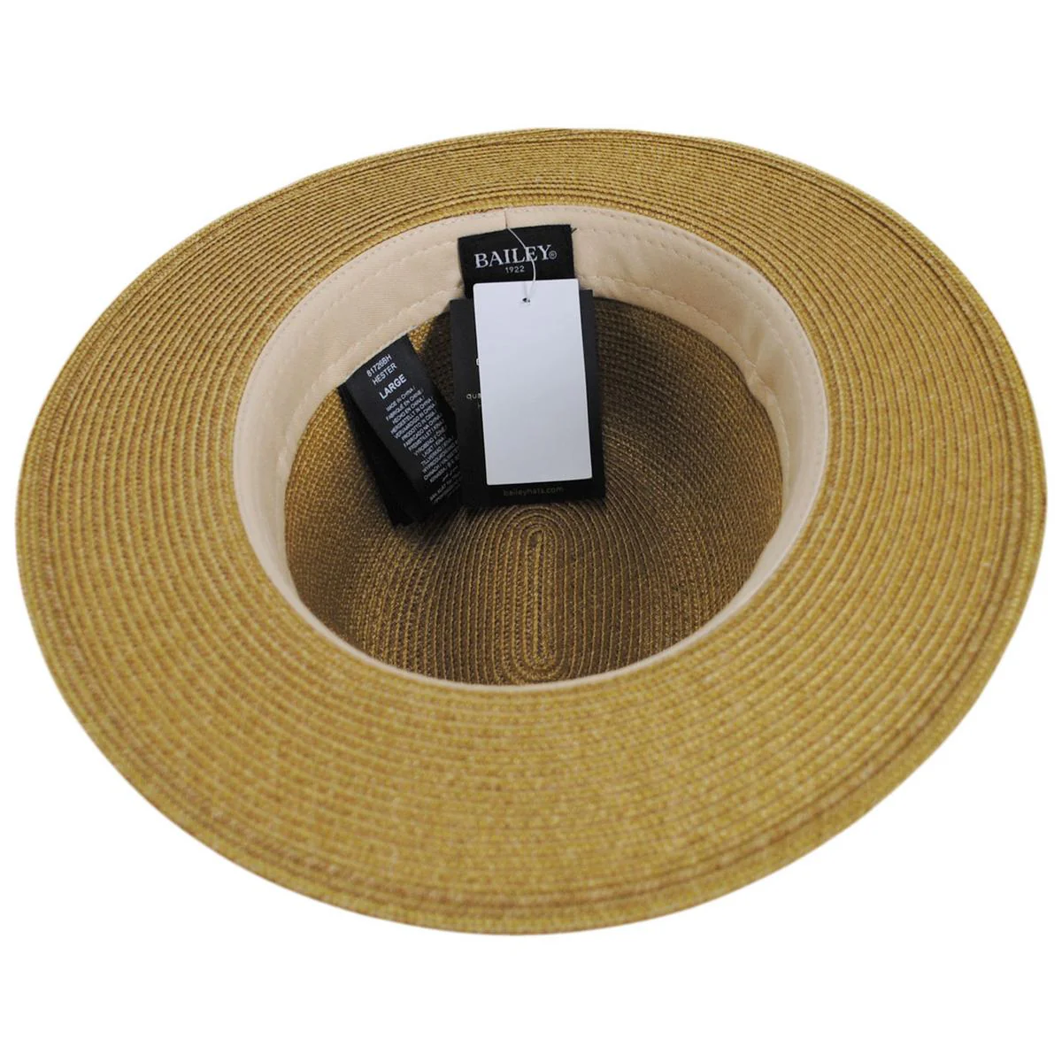 Hester Toyo Straw Blend Fedora Hat - Image 18