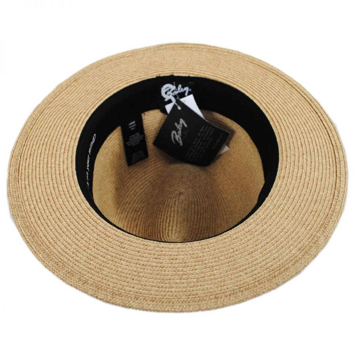 Hester Toyo Straw Blend Fedora Hat - Image 8