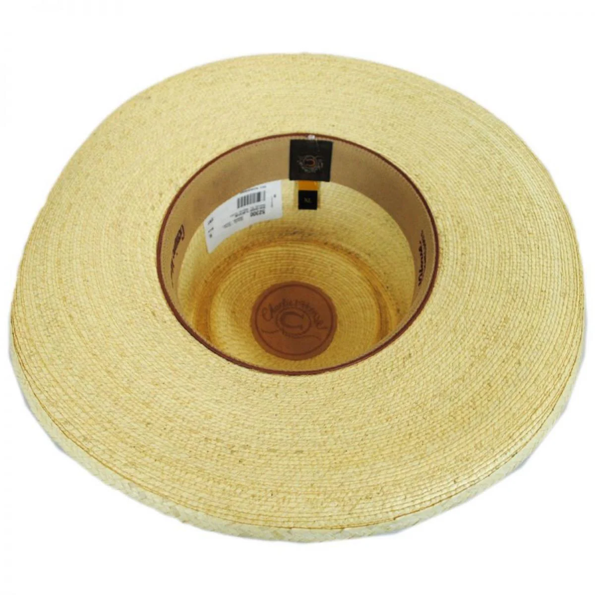 High Desert Palm Leaf Straw Plantation Hat - Image 5