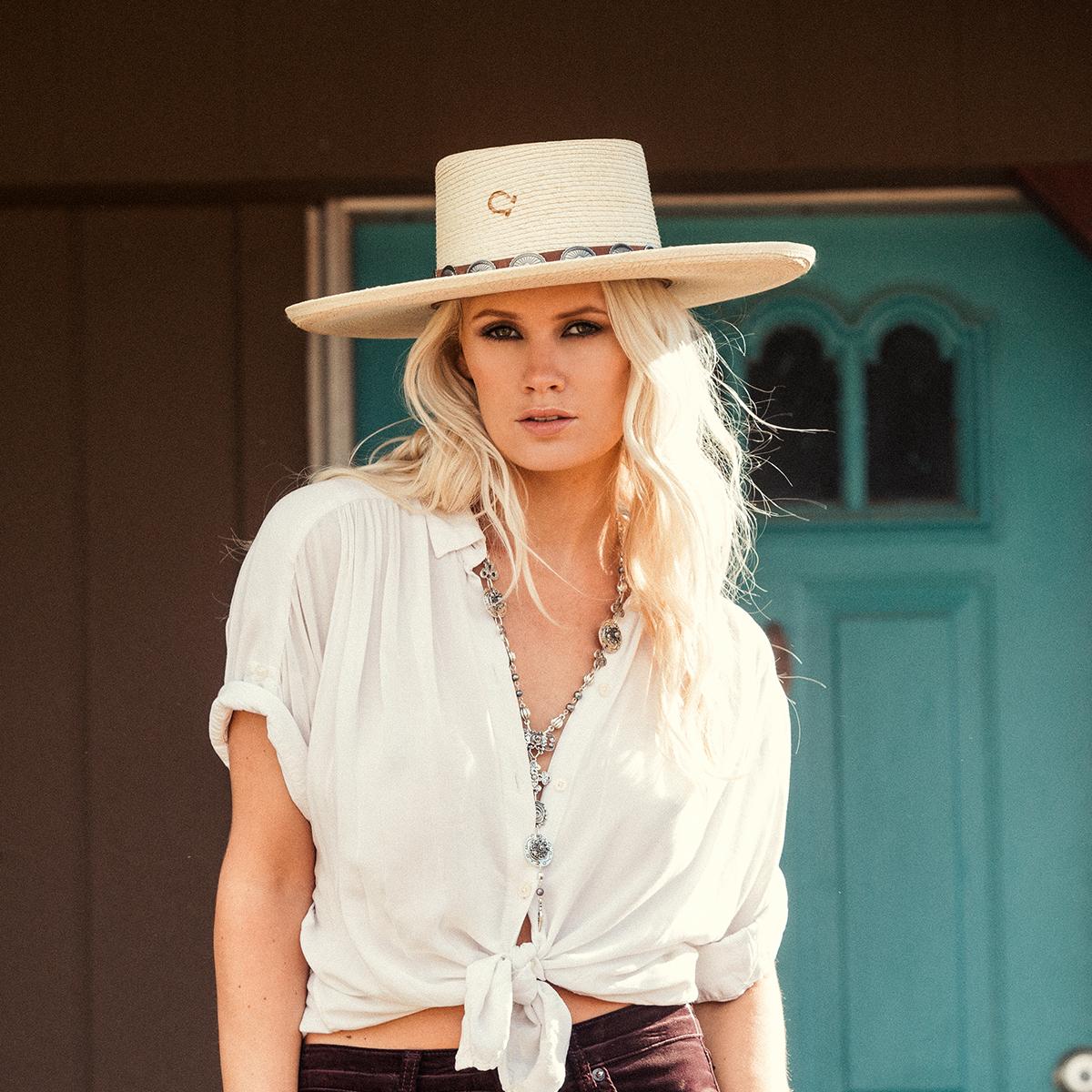 High Desert Palm Leaf Straw Plantation Hat - Image 6