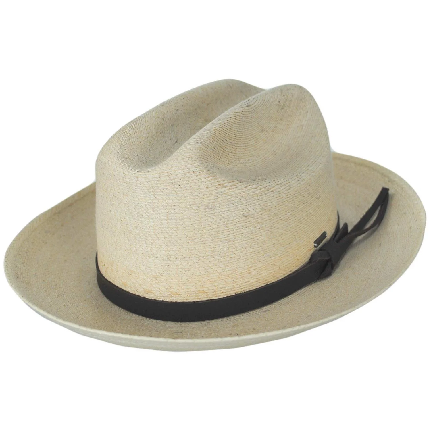 Hitch Palm Straw Ranch Fedora Hat