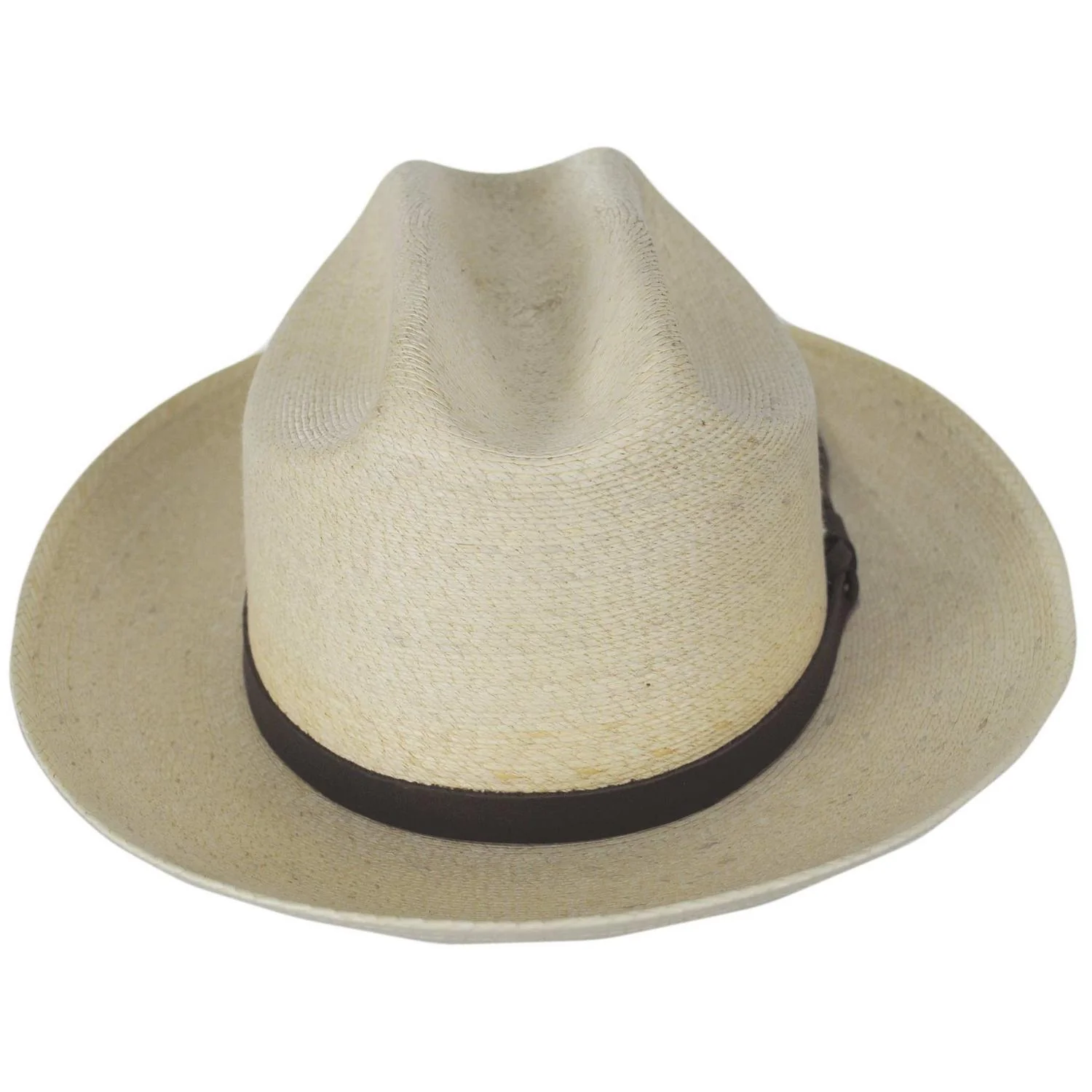 Hitch Palm Straw Ranch Fedora Hat - Image 4
