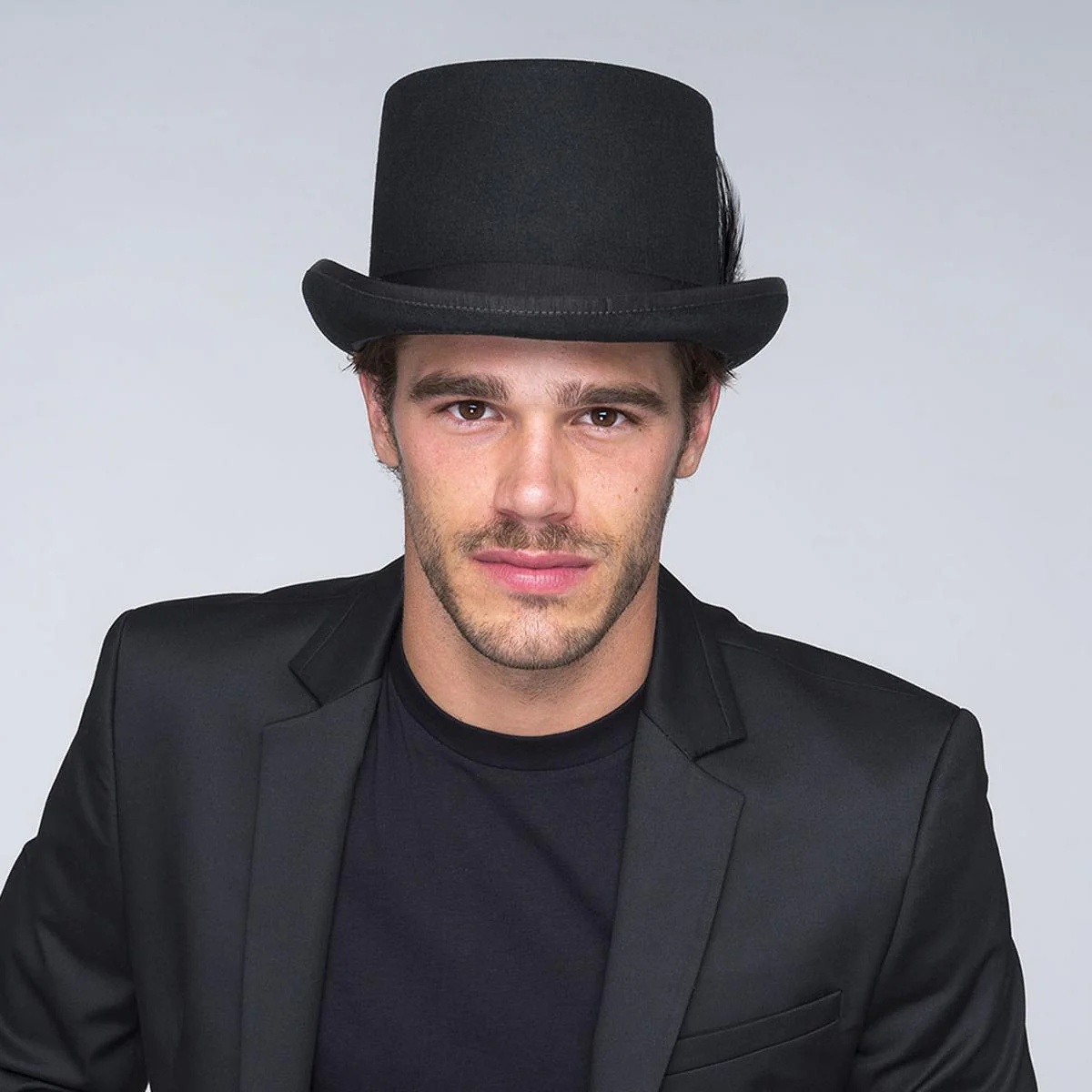 Heritage Ice Wool Felt Top Hat - Image 2