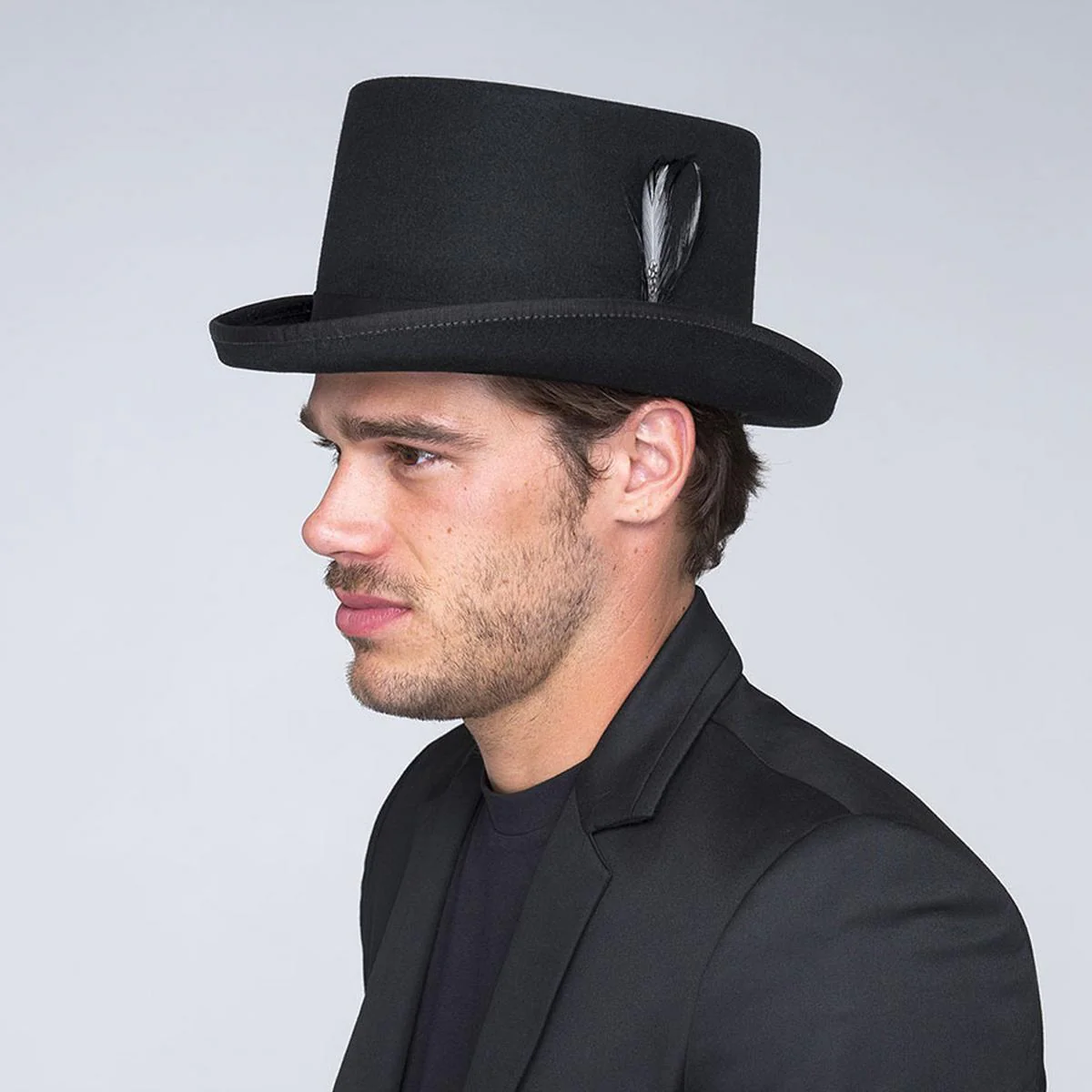 Heritage Ice Wool Felt Top Hat - Image 3