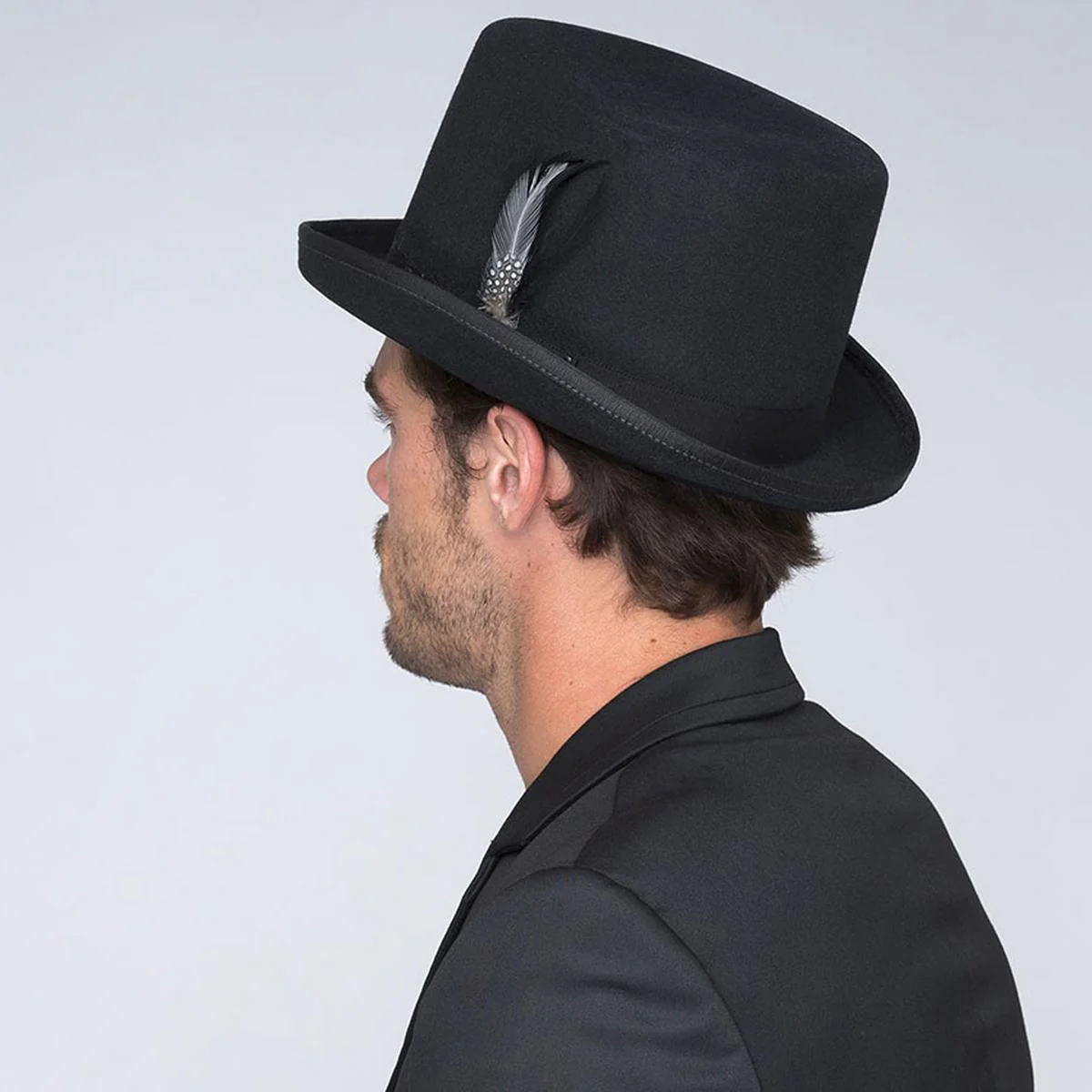 Heritage Ice Wool Felt Top Hat - Image 4
