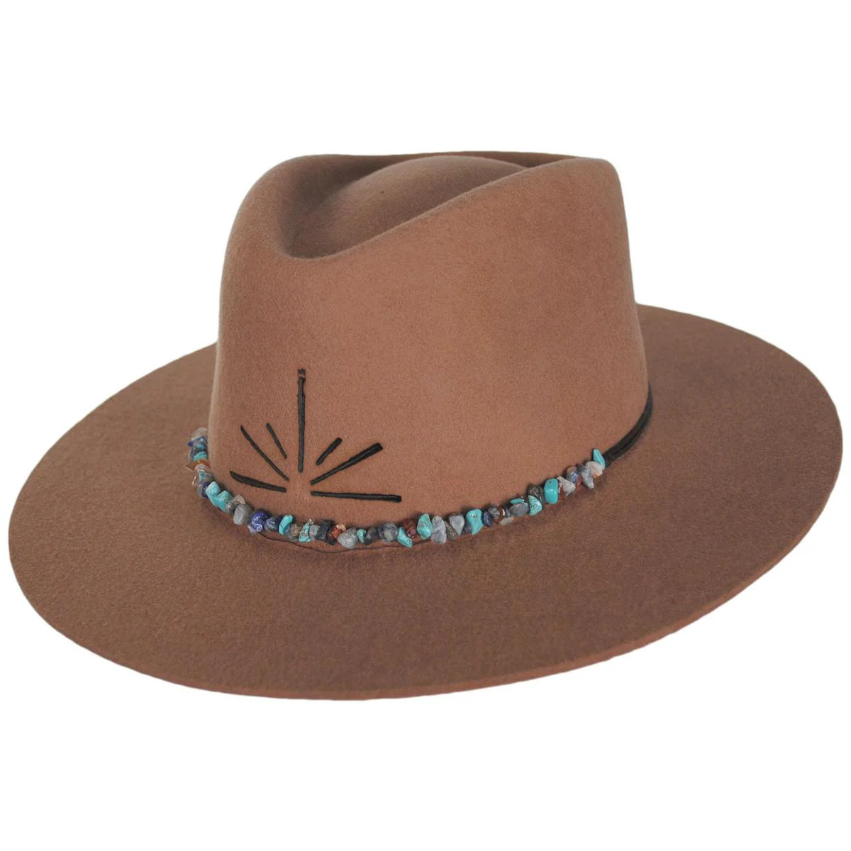 Inti Wool Felt Rancher Fedora Hat