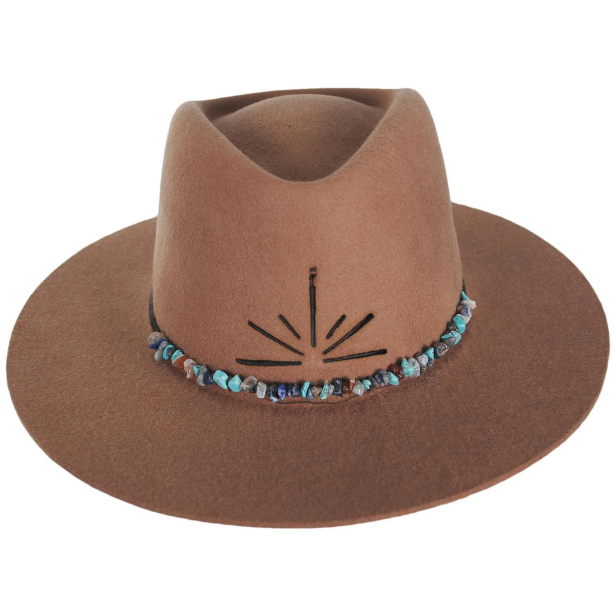 Inti Wool Felt Rancher Fedora Hat - Image 2
