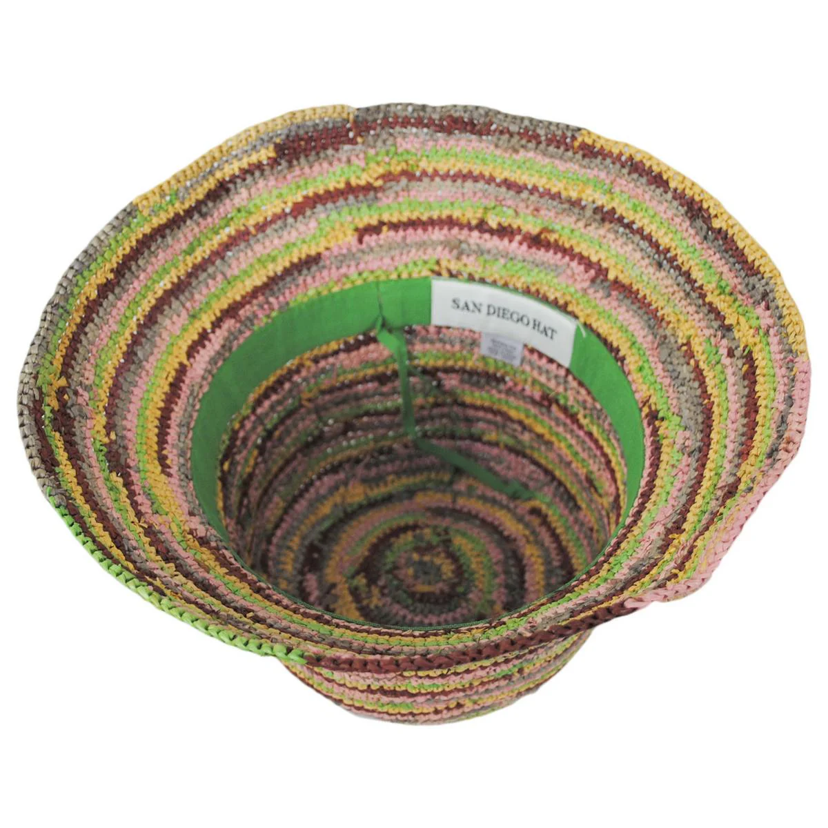 Iris Raffia Straw Bucket Hat - Image 14
