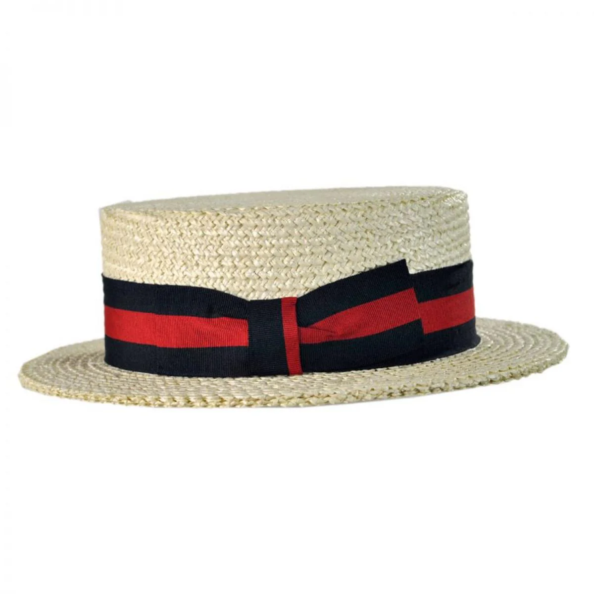 Italian Straw Skimmer Hat - Image 3