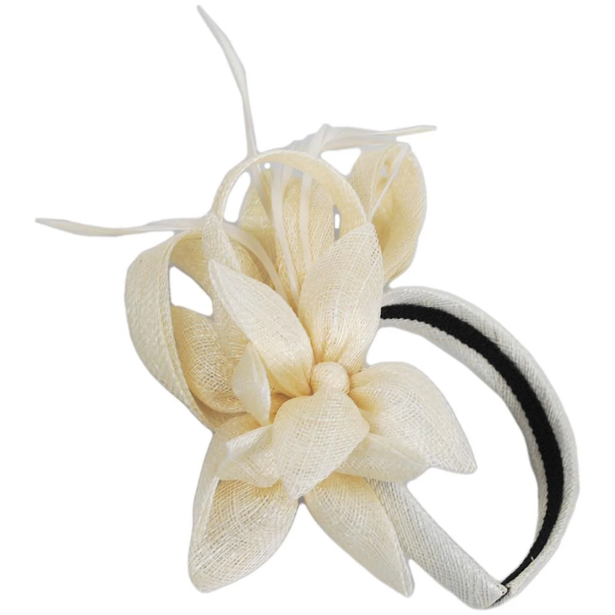 Jada Sinamay Straw Fascinator Hat - Image 2