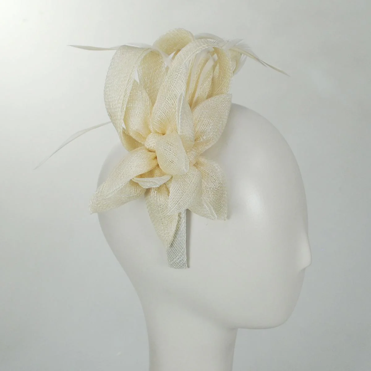 Jada Sinamay Straw Fascinator Hat - Image 4
