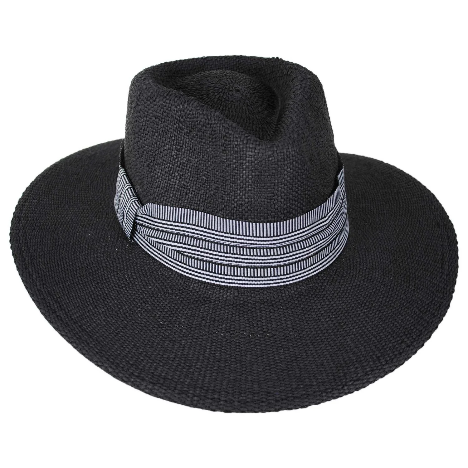 Jane Toyo Straw Fedora Hat