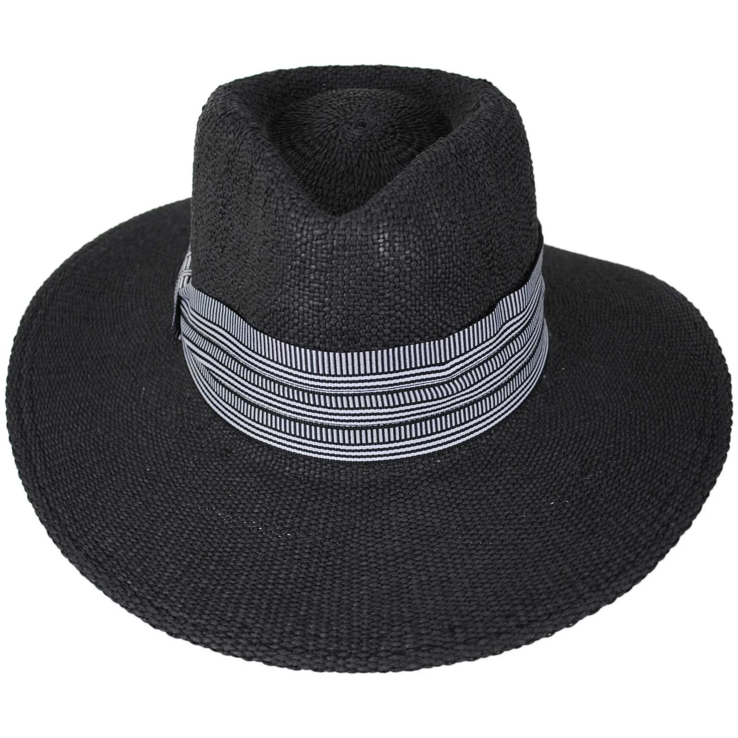 Jane Toyo Straw Fedora Hat - Image 3