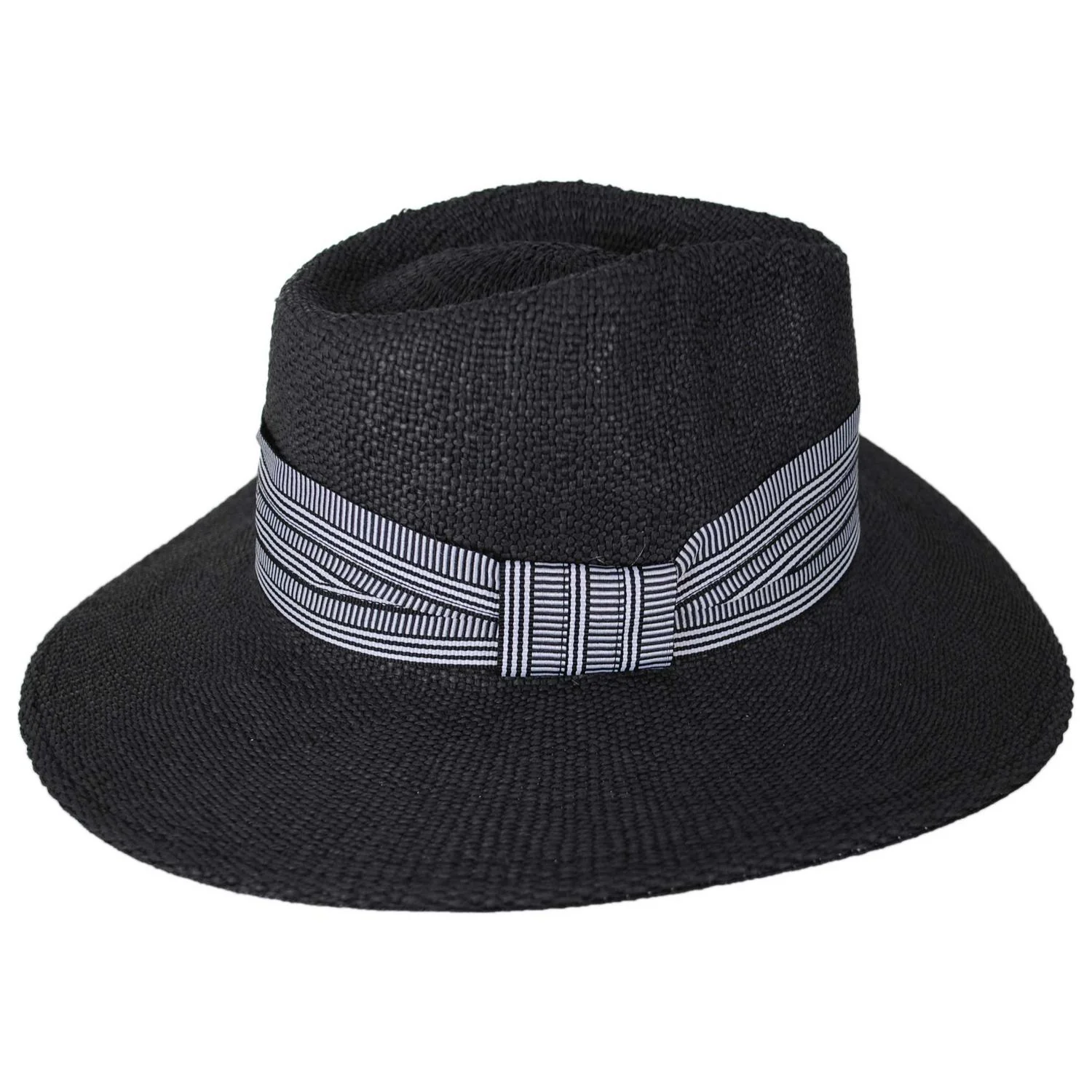 Jane Toyo Straw Fedora Hat - Image 4