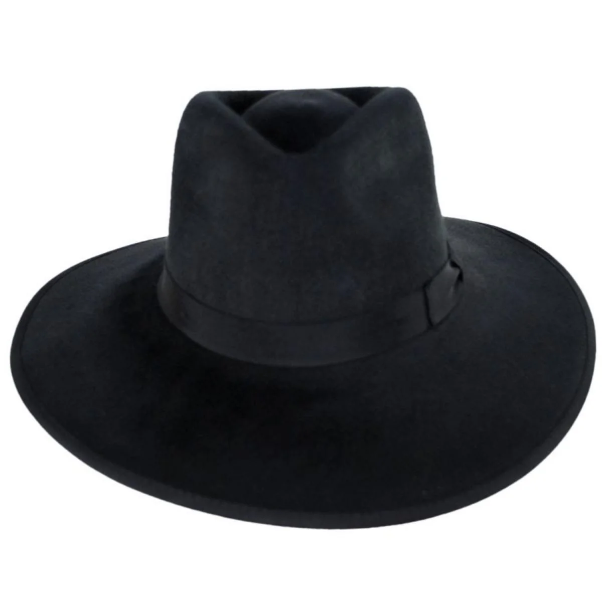Jo Wool Felt Rancher Fedora Hat - Image 2