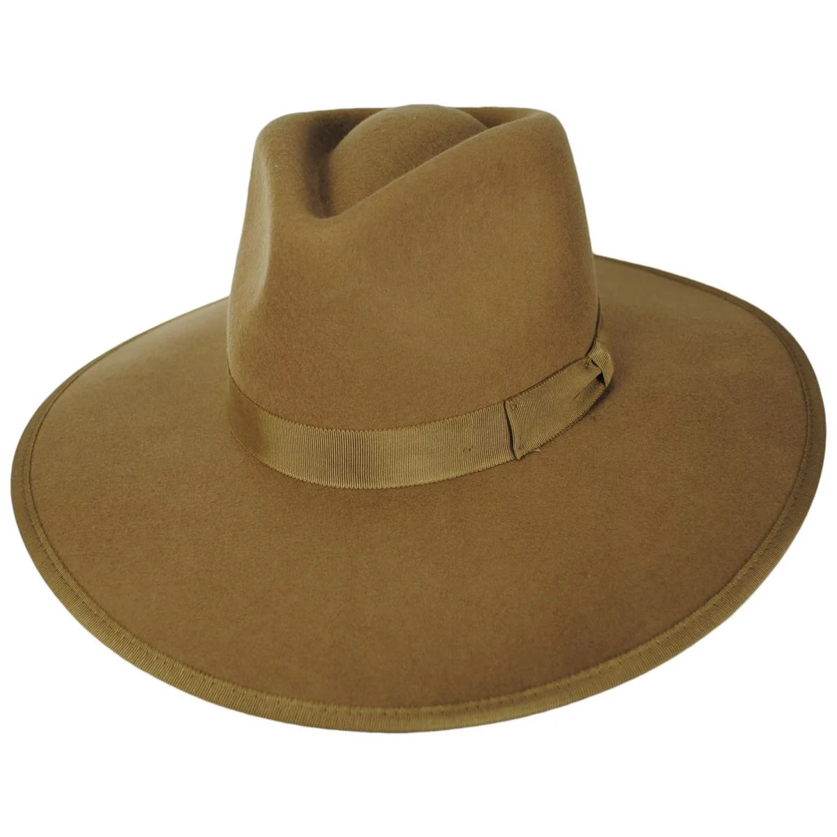 Jo Wool Felt Rancher Fedora Hat - Image 5