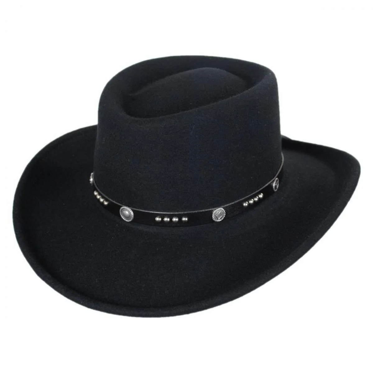 Joker LiteFelt Wool Gambler Western Hat