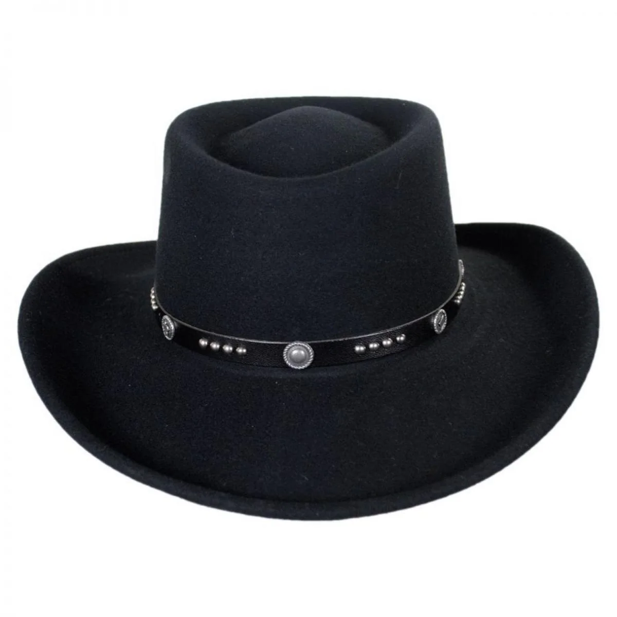 Joker LiteFelt Wool Gambler Western Hat - Image 2