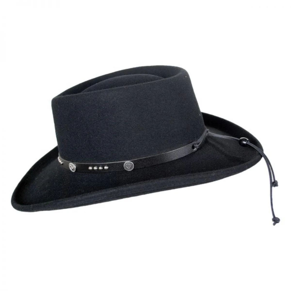 Joker LiteFelt Wool Gambler Western Hat - Image 3