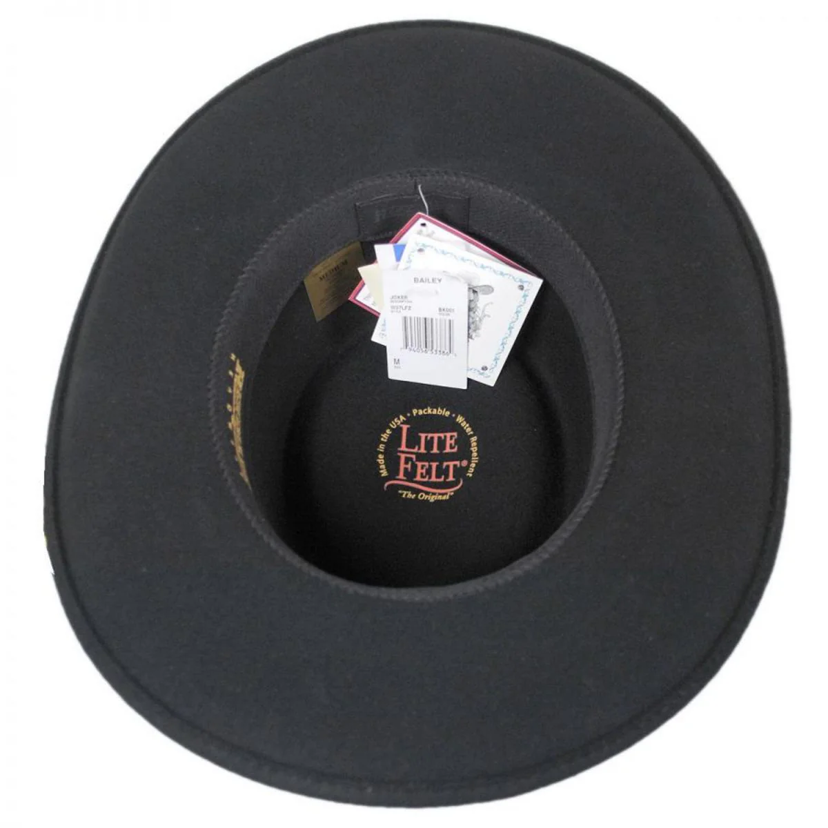 Joker LiteFelt Wool Gambler Western Hat - Image 4