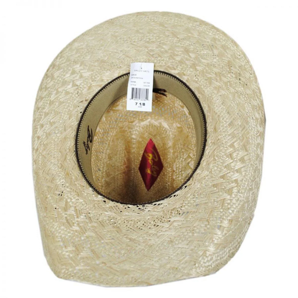 Kace 10X Sisal Straw Western Hat - Image 4