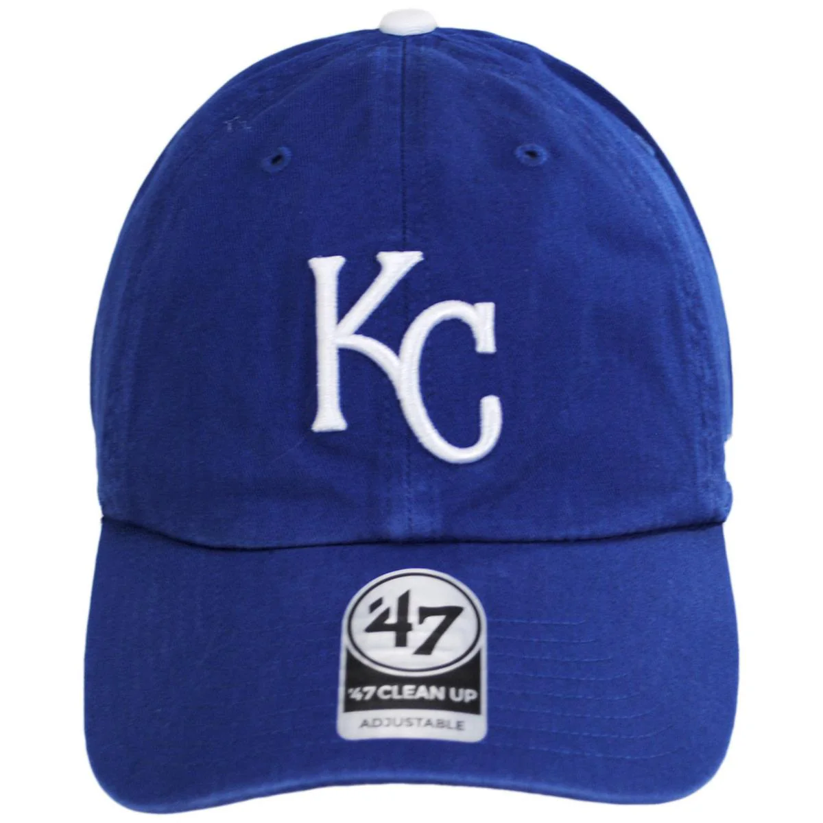 Kansas City Royals MLB Clean Up Strapback Baseball Cap Dad Hat - Image 3