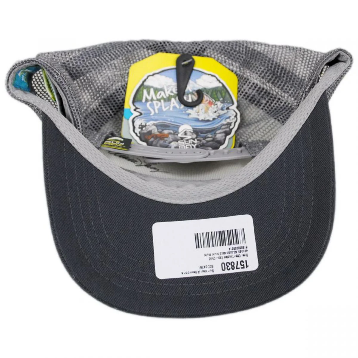 Kid's River Otter Trucker Snapback Baseball Cap - Image 4