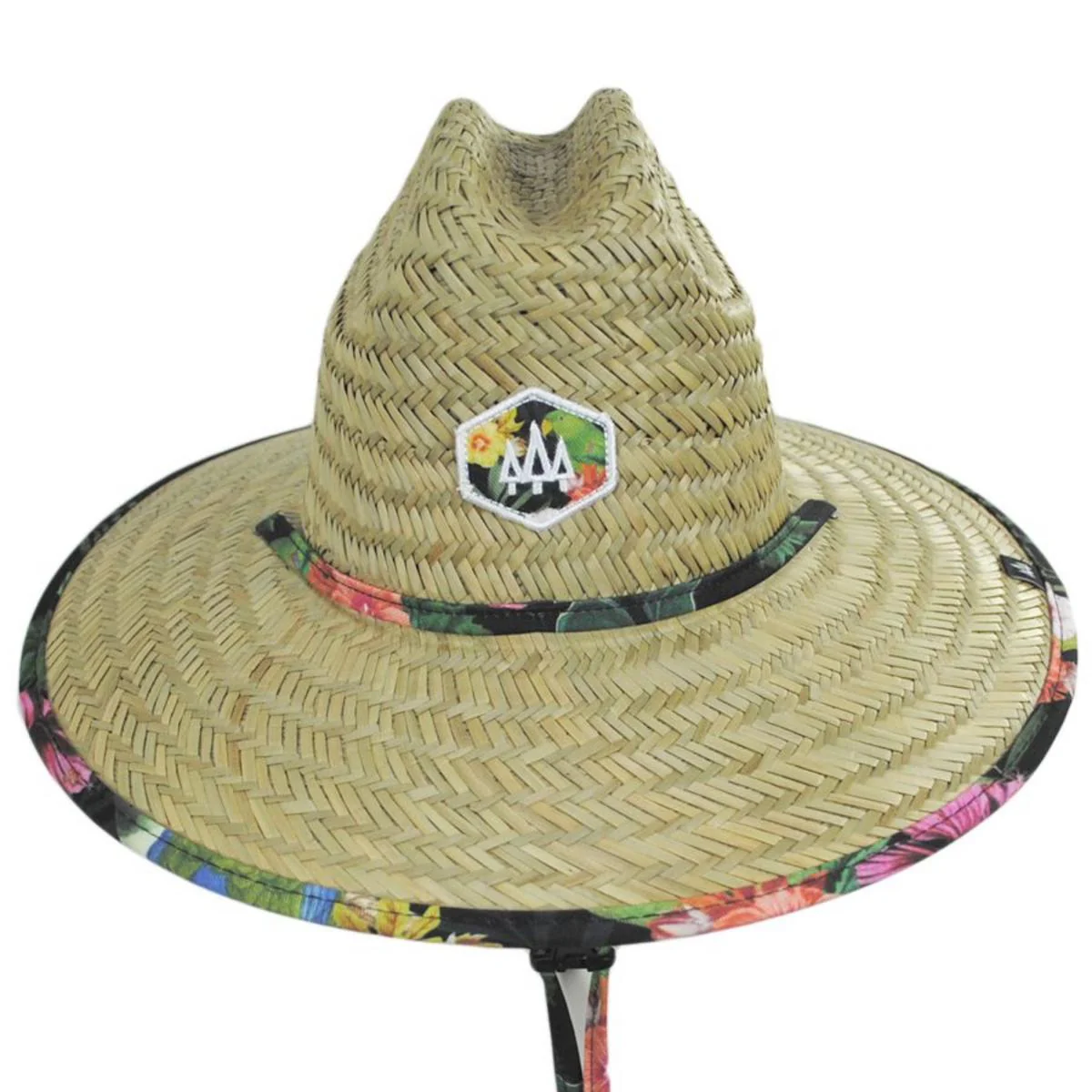 Kid's Turks Rush Straw Lifeguard Hat - Image 2