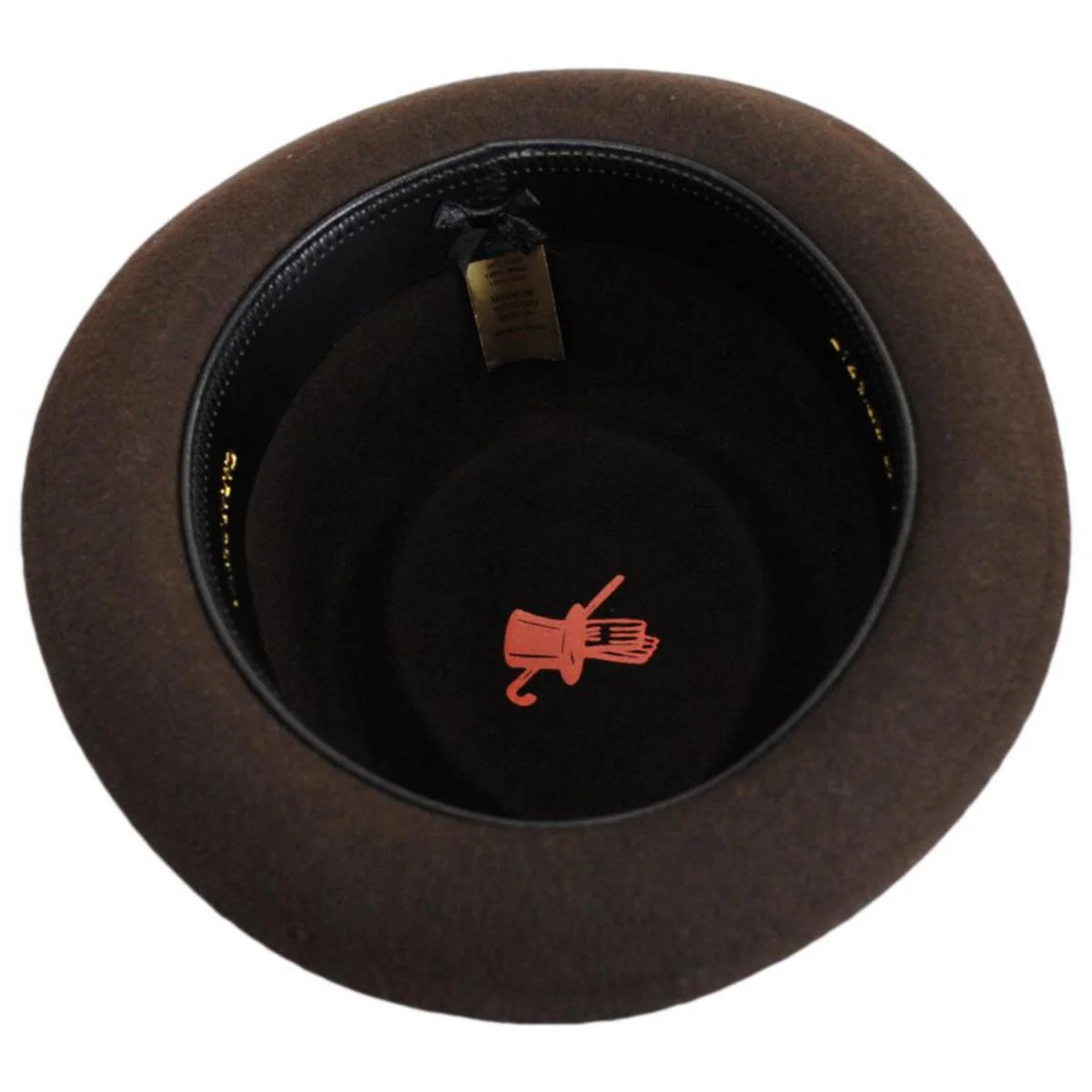 Kid's Wool Felt C-Crown Trilby Fedora Hat - Image 5