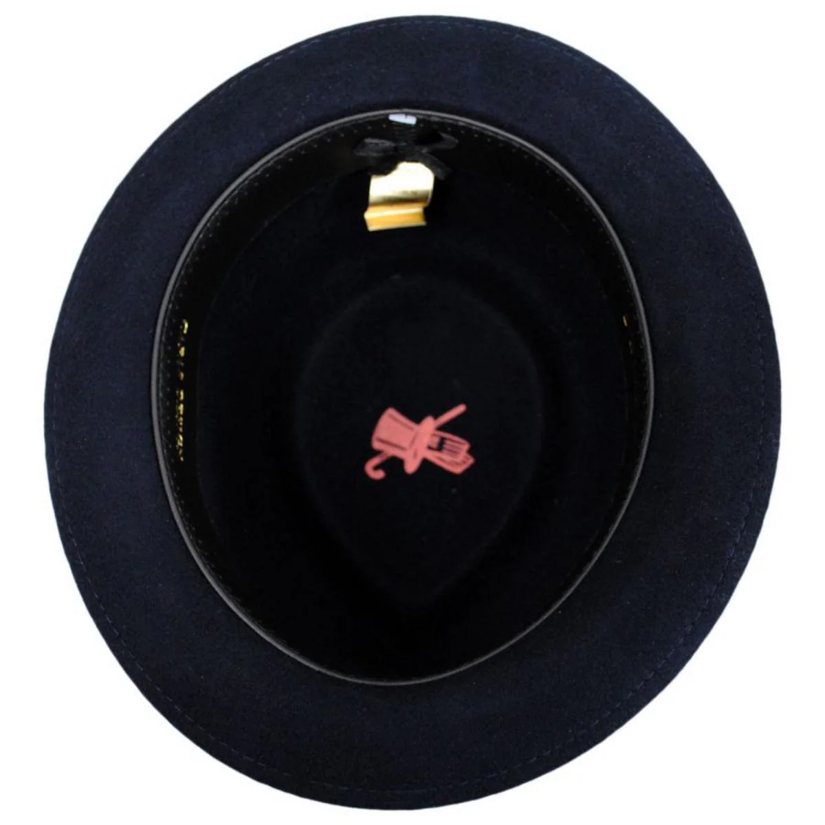 Kid's Wool Felt C-Crown Trilby Fedora Hat - Image 9