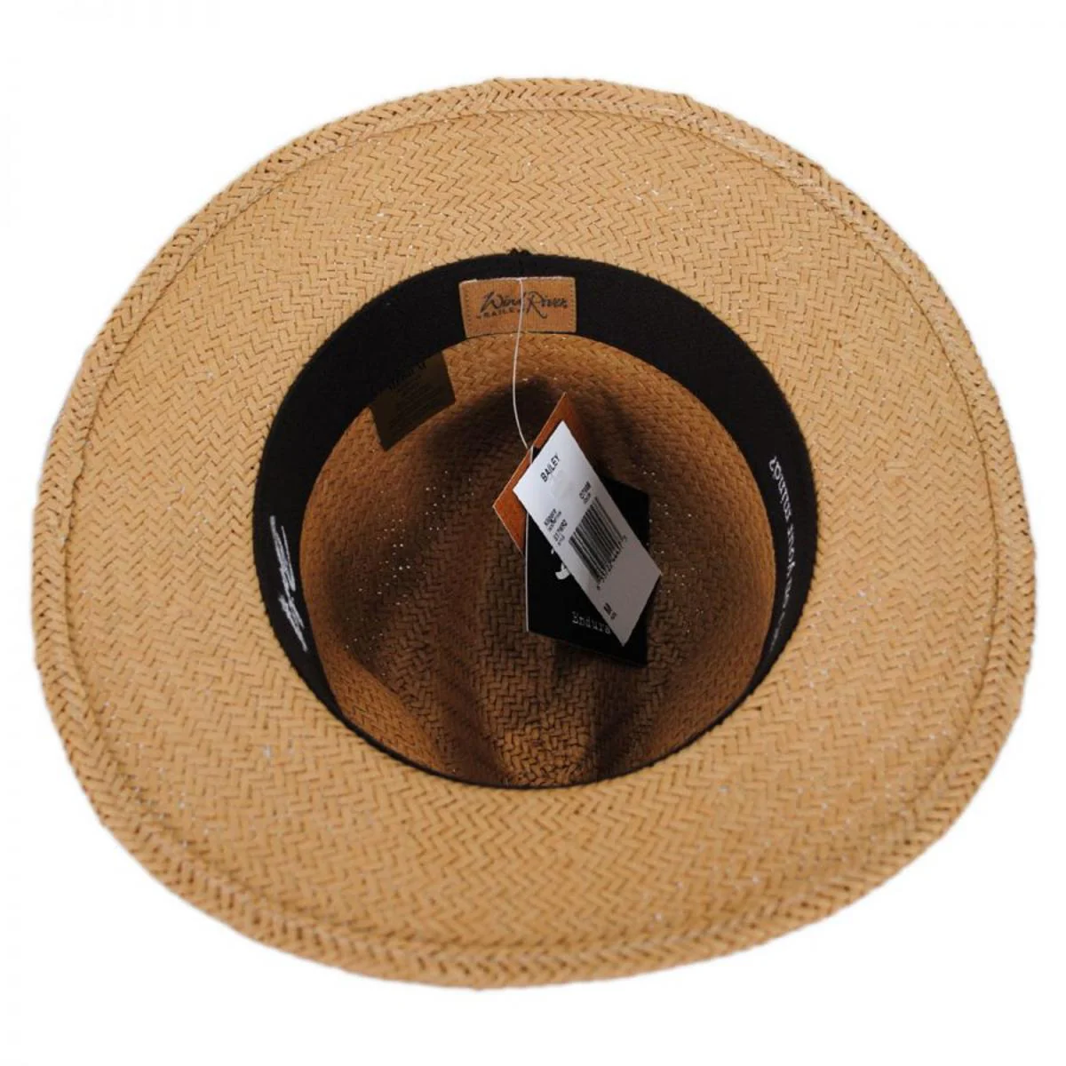 Kilgore Raindura Straw Fedora Hat - Image 4