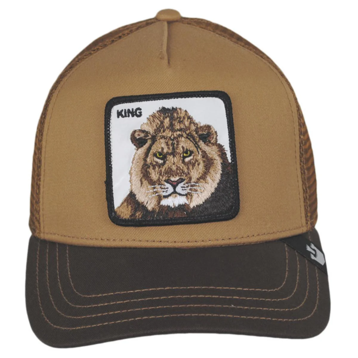 King Mesh Trucker Snapback Baseball Cap - Image 4