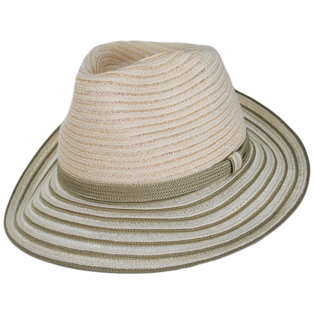 Kylen Hemp Braid Straw Fedora Hat
