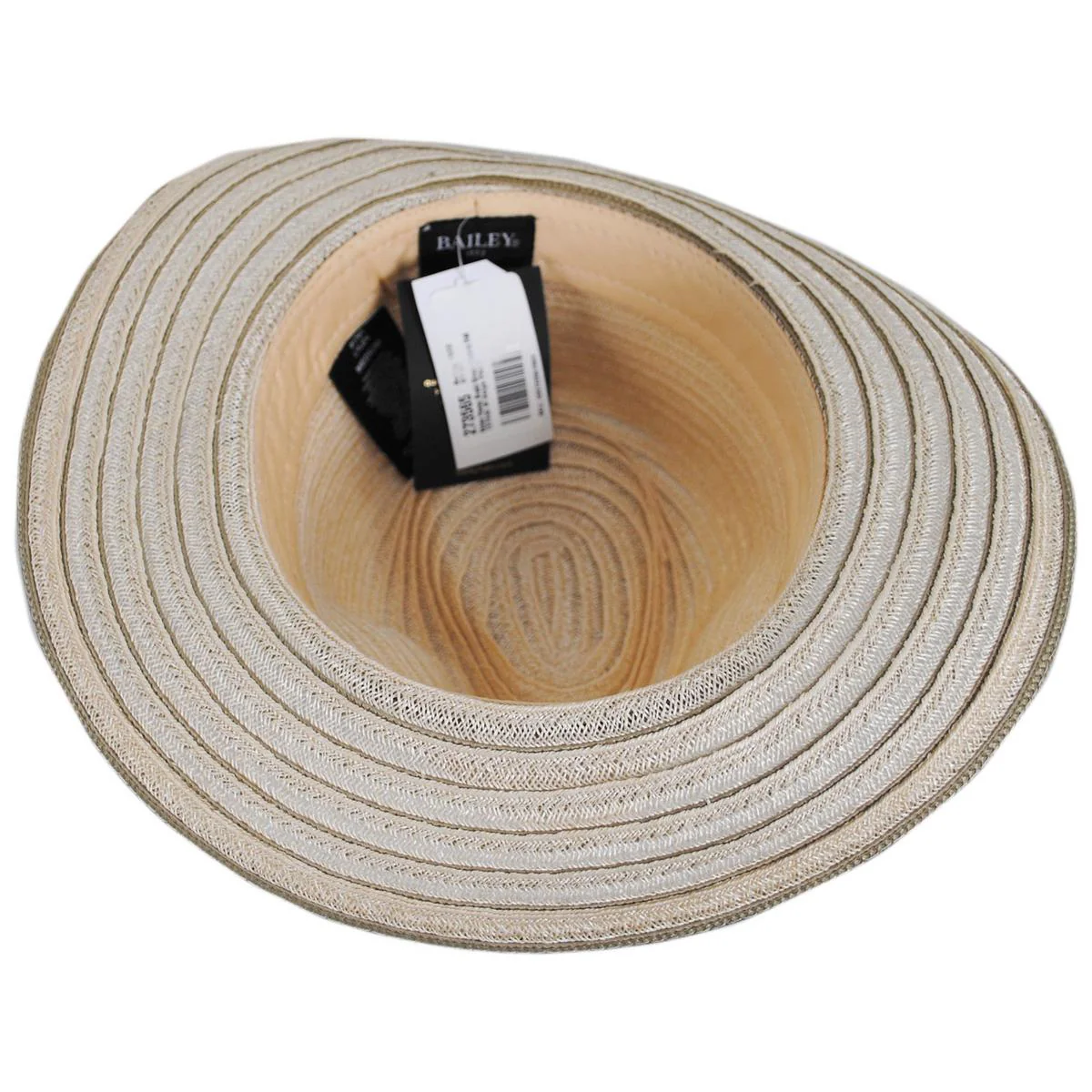 Kylen Hemp Braid Straw Fedora Hat - Image 4