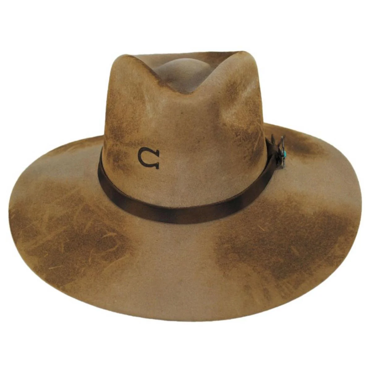 Lakota Distressed Wool Felt Western Hat - Image 3