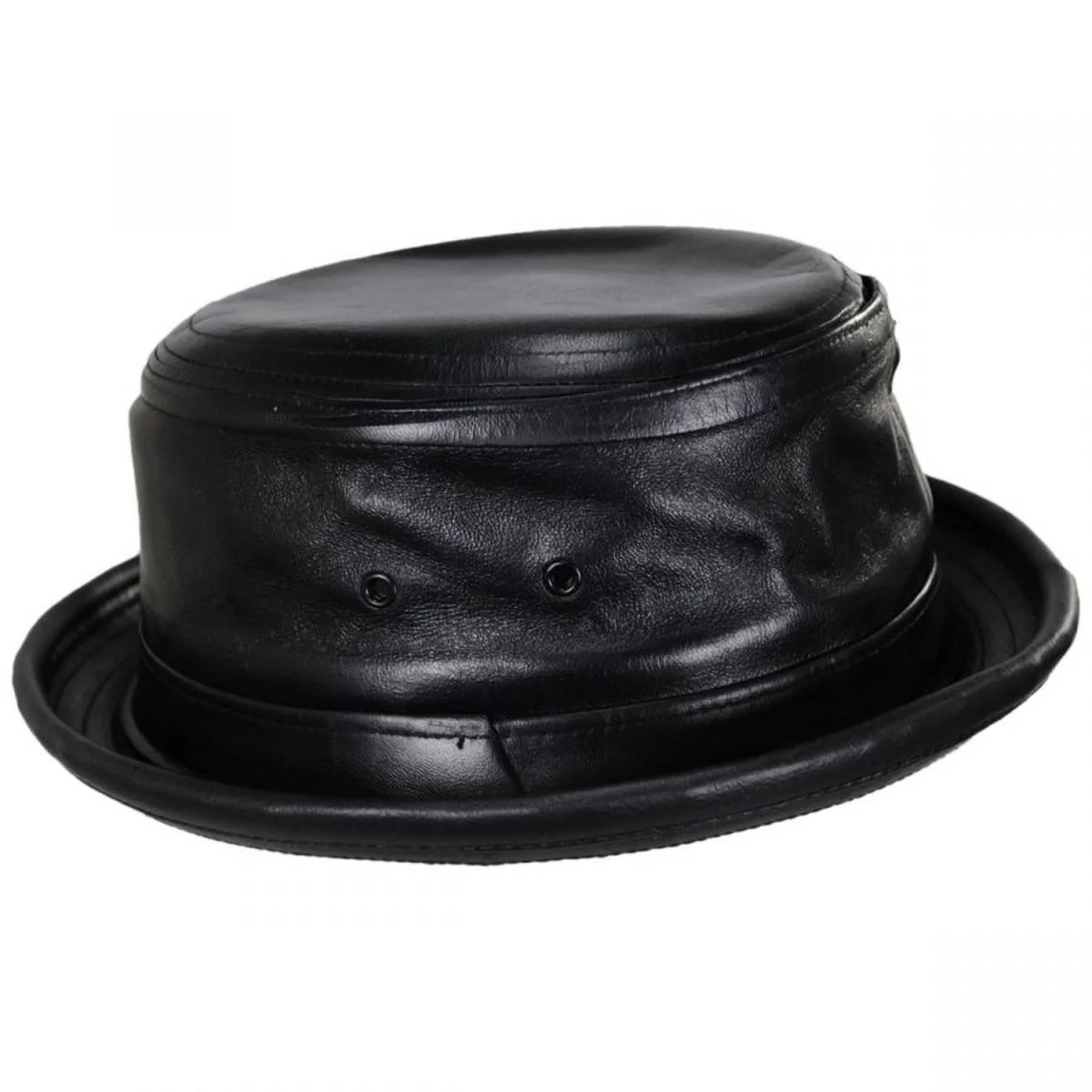 Lambskin Leather Bucket Hat - Image 3