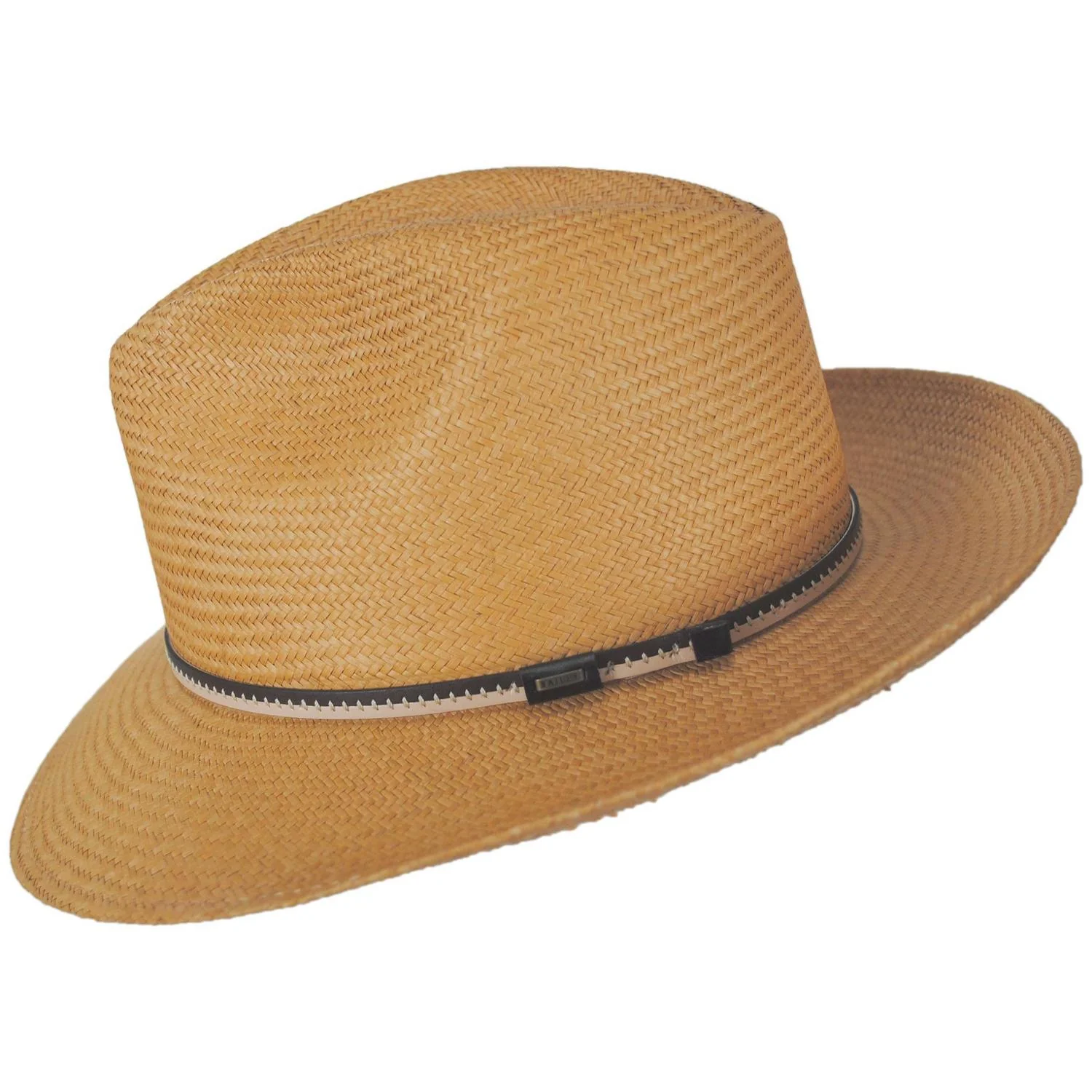 Langdon Panama Straw Fedora Hat - Image 3