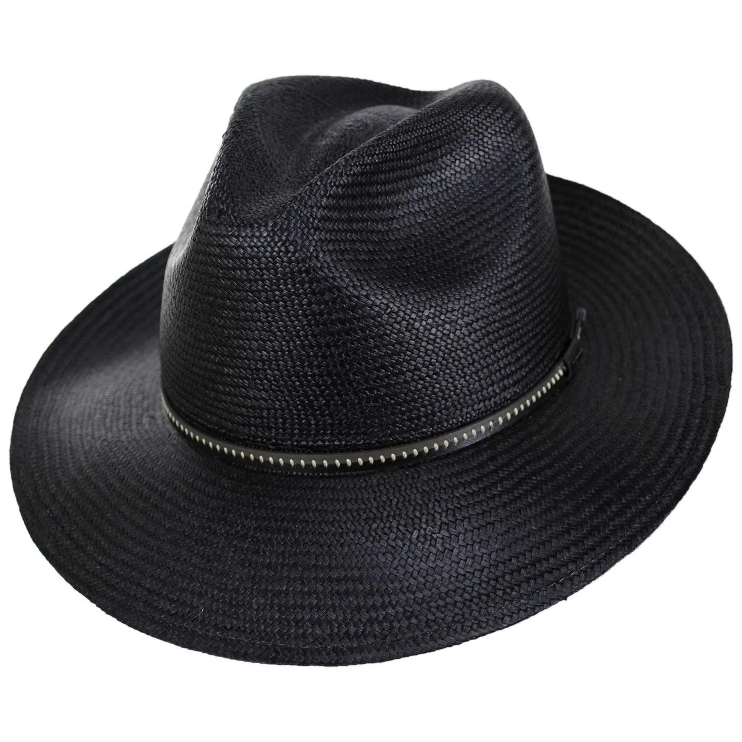 Langdon Panama Straw Fedora Hat - Image 5