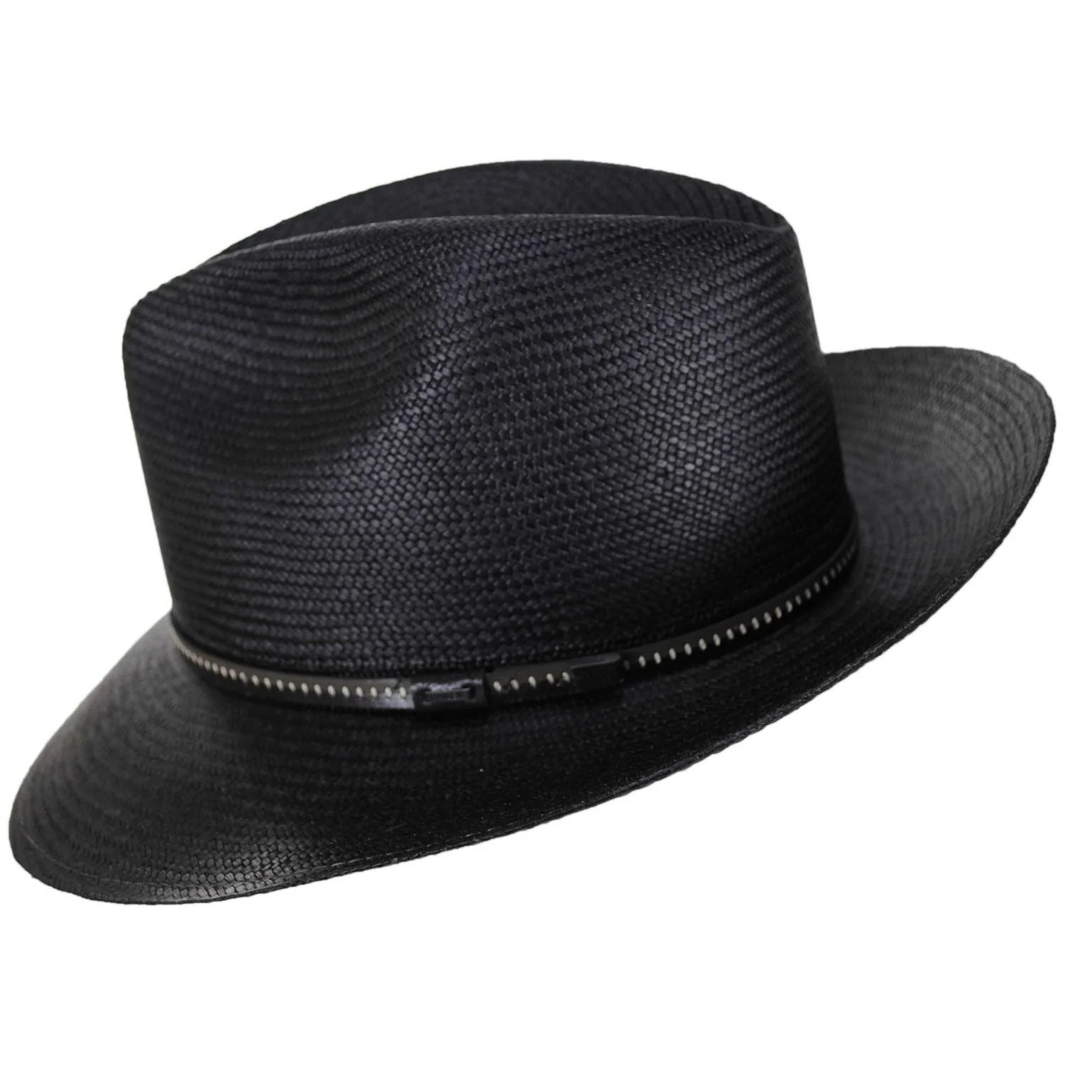 Langdon Panama Straw Fedora Hat - Image 7