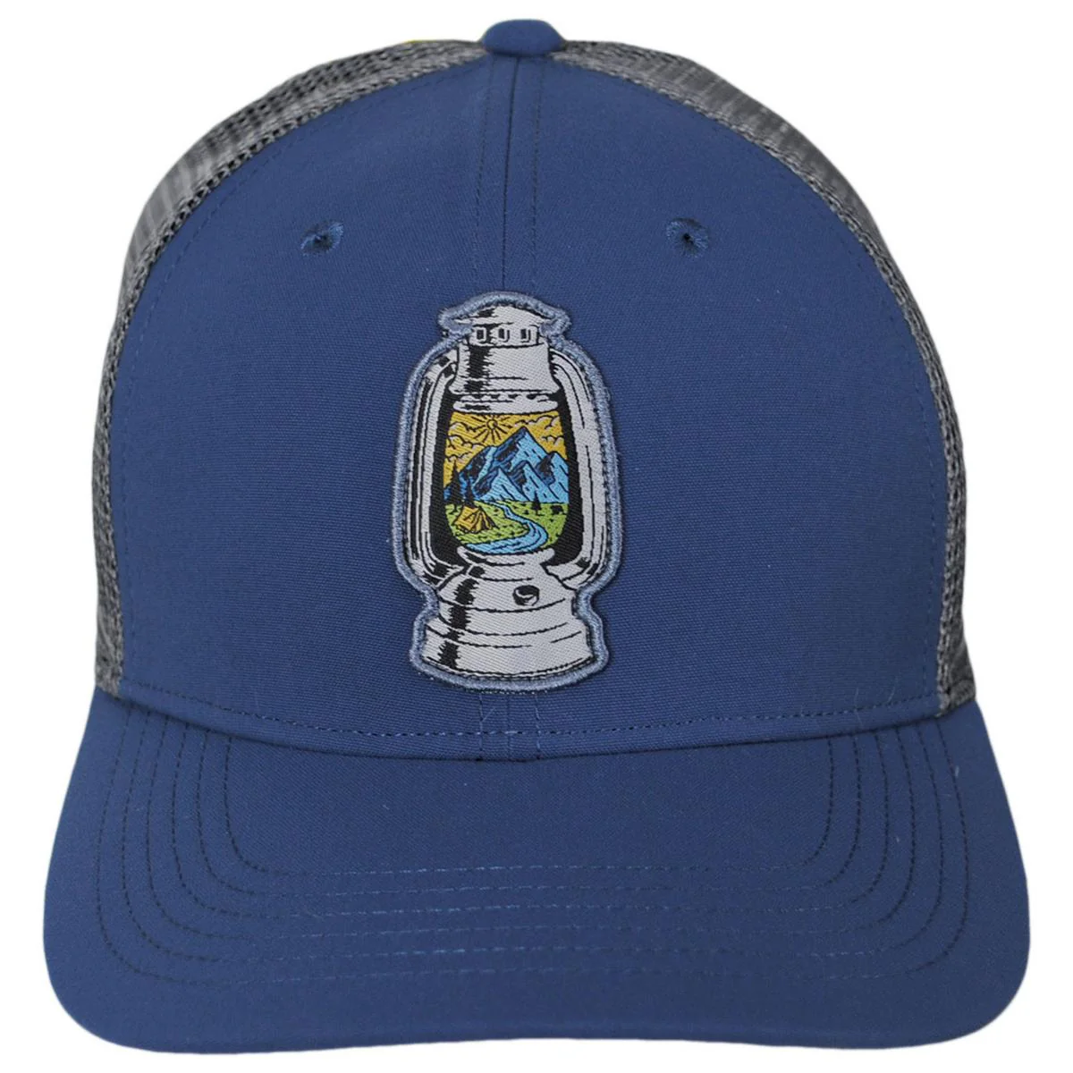Lantern Trucker Snapback Baseball Cap - Image 2