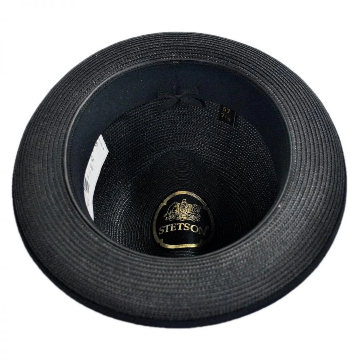 Latte Florentine Milan Straw Fedora Hat - Image 8