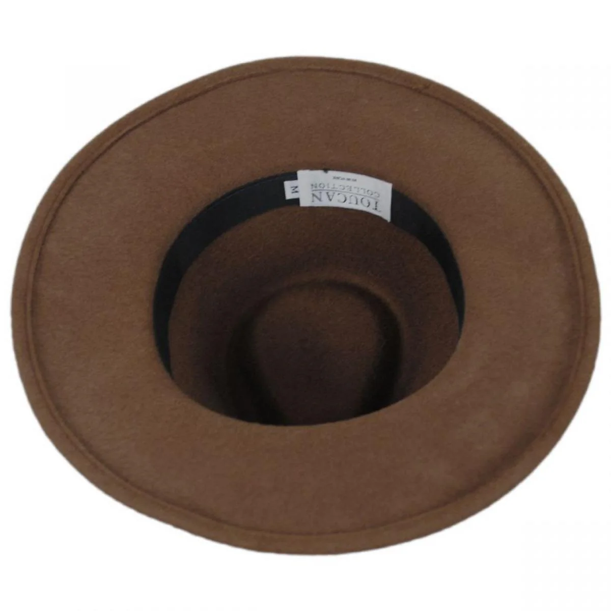 Leather Band Wool Felt Fedora Hat - Made to Order - Image 4